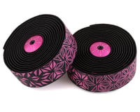 Neon Pink/Blue Supacaz Super Sticky Kush Multi Colored Handlebar Tape