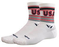 Swiftwick Vision Five Tribute Socks (USA Retro)