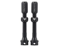 Teravail Alloy Tubeless Valves (Matte Black) (Pair) (48mm)