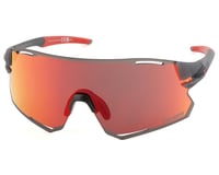 Tifosi Rail Race Sunglasses (Satin Vapor) (Clarion Red/Clear Lenses)