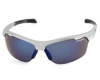 Tifosi Intense Sunglasses (Metallic Silver) (Smoke Blue Lens)