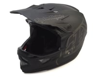 Troy Lee Designs D3 Fiberlite Full Face Helmet (Mono Black)