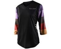 Troy Lee Designs Women's Mischief 3/4 Sleeve Jersey (Rugby Black)