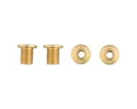 Wolf Tooth Components Chainring Bolts (Gold) (10mm) (4 Pack)