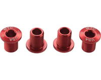 Wolf Tooth Components Chainring Bolts (Red) (10mm) (4 Pack)