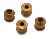 Wolf Tooth Components Dual Hex Fitting Chainring Bolts (Gold) (6mm)