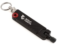 Wolf Tooth Components 6-Bit Hex Wrench Multi-Tool With Key Chain (Red)