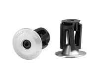 Wolf Tooth Components Alloy Bar End Plugs (Raw Silver)