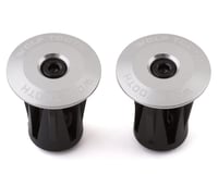 Wolf Tooth Components Alloy Bar End Plugs (Silver)