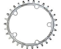 Wolf Tooth Components CAMO Stainless Elliptical Chainring (Silver)