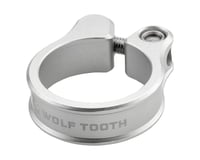 Wolf Tooth Components Anodized Seatpost Clamp (Raw Silver)