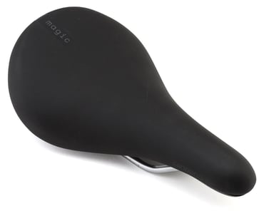 Cannondale Line S Cromo Flat Saddle (Black) (Chromoly Rails