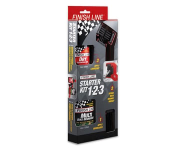 Finish Line Bike Care Value Pack (Dry Chain Lube, EcoTech