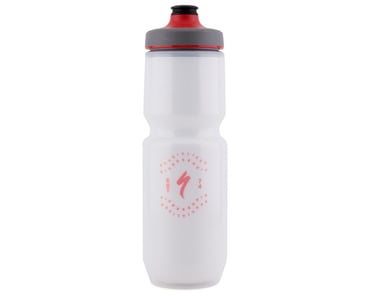 Lululemon Purist Cycling Water Bottle (Black/Purist Wordmark White)