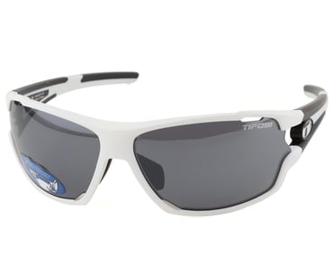 Tifosi Track Sunglasses, White/Black