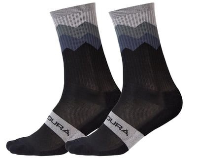 Socks ednura Jagged-Color Paprika-L/XL 