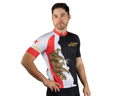 Buy Primal Wear California Republic Cycling Jersey Men's XL Short