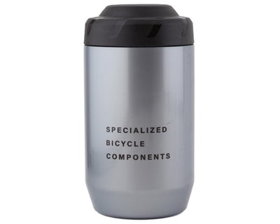 Soma Further Extra Large Cycling Water Bottle (Clear/Black) (Pull-Open)  (36oz) (Steve Potts)