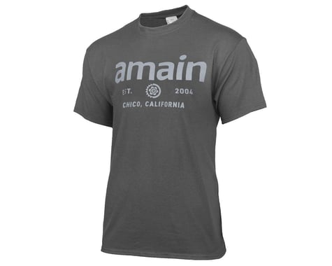 AMain Youth Short Sleeve T-Shirt (Charcoal) (Youth S)