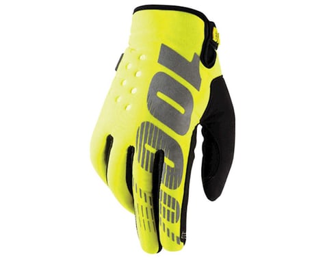 100% Brisker Glove (High Vis Yellow)