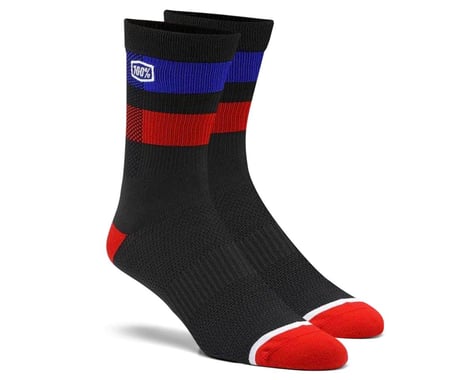 100% FLOW Socks (Black) (L/XL)