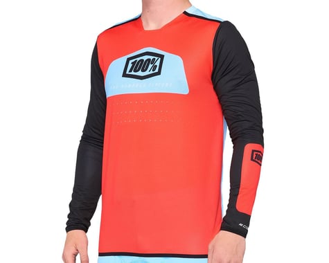 100% R-Core X Jersey Fluo (Red) (L)