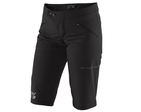 100% Ridecamp Women's Shorts (Black) (M)