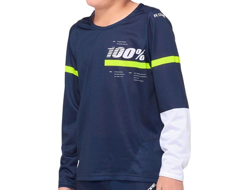100% R-Core Youth Jersey (Blue) (Youth M)