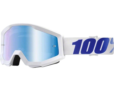 100% Strata Goggle (Equinox) (Mirror Blue Lens)