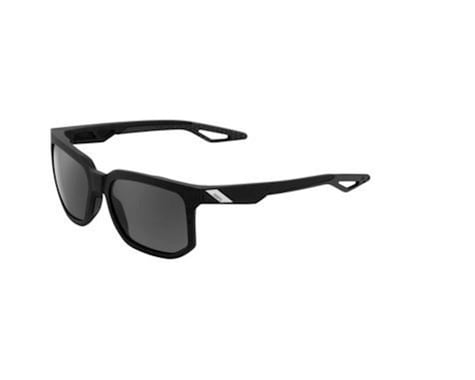 100% Centric Sunglasses (Soft Tact Black) (Grey PeakPolar)