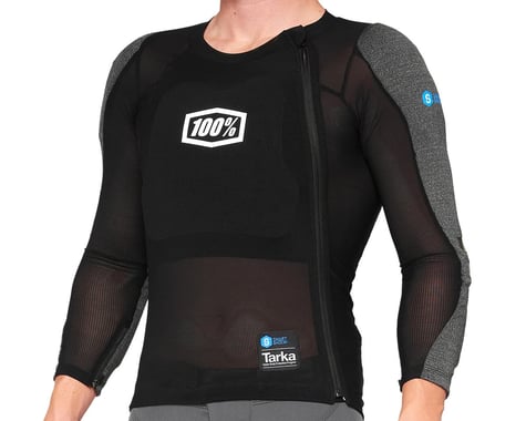 100% Tarka Long Sleeve Body Armor (Black) (L)