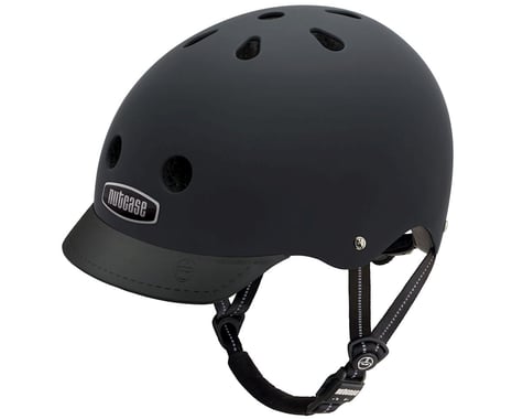 Nutcase Street Helmet: Blackish Matte LG