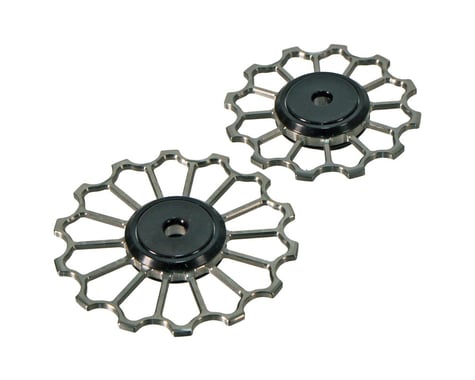 5Dev Titanium Derailleur Jockey Wheels (Ceramic Bearings) (SRAM T-Type) (12/14T)