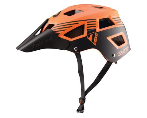 7iDP M-5 Helmet (Orange/Black)