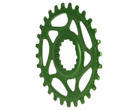 Absolute Black Cannondale Hollowgram DM Ring (Green)