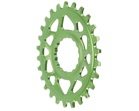 Absolute Black Direct Mount Race Face Cinch Oval Ring (Green) (26T)