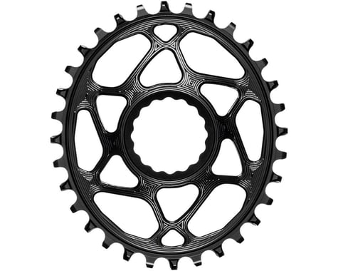 Absolute Black Direct Mount Race Face Cinch Oval Chainrings (Black) (Single) (3mm Offset/Boost) (32T)