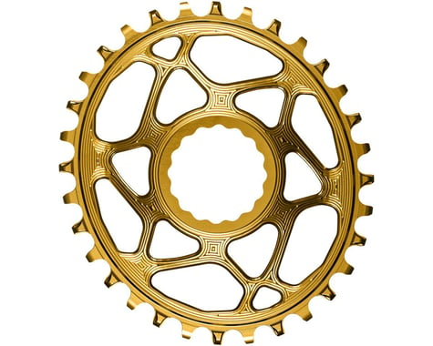 Absolute Black Direct Mount Race Face Cinch Oval Chainrings (Gold) (Single) (3mm Offset/Boost) (32T)