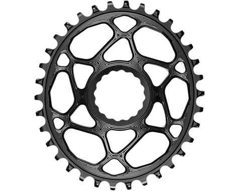 Absolute Black Direct Mount Race Face Cinch Oval Chainrings (Black) (Single) (3mm Offset/Boost) (34T)