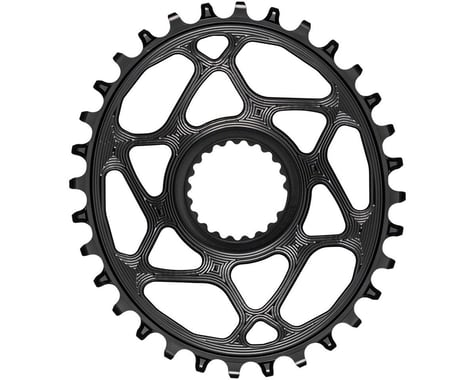 Absolute Black Shimano Direct Mount Oval Chainring (Black) (1 x 12 Speed) (Single) (28T)