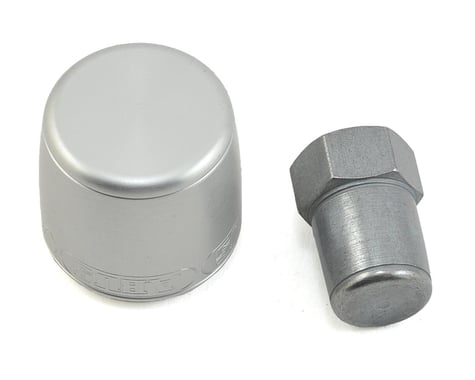 Abus Nutfix Solid Axle 2 Pack (Silver) (M10)