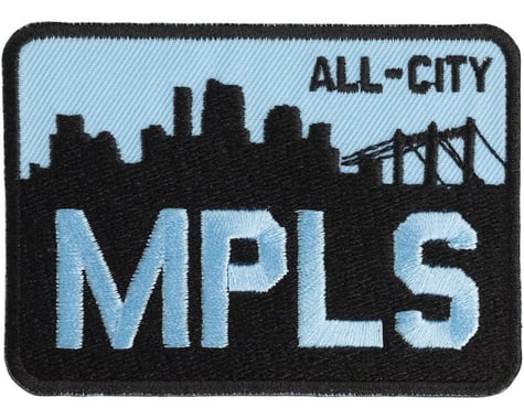 All-City MPLS Patch (Black/Blue)