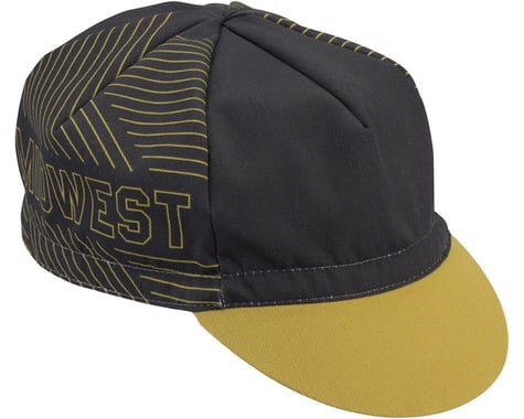 All-City Midwest Cycling Cap (Gold/Black) (One Size)