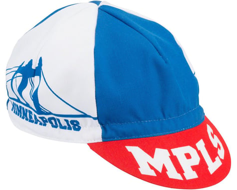 All-City Hennepin Bridge Cycle Cap (Red/White/Blue) (One Size)