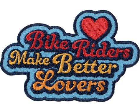 All-City Bikers Make Better Lovers Patch (Blue/Multi-Color)