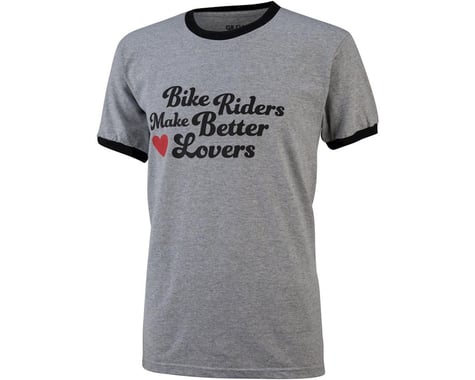 All-City Bike Riders Make Better Lovers T-Shirt (Gray)
