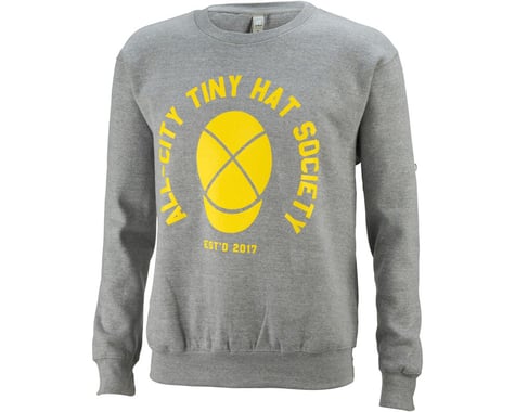 All-City Tiny Hat Crewneck Sweatshirt (Gray/Yellow)