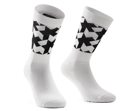 Assos Monogram Socks EVO (Holy White) (M)