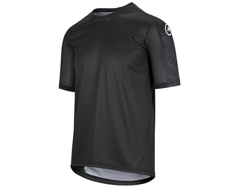 Assos Men's Trail Short Sleeve Jersey (Black Series) (L)