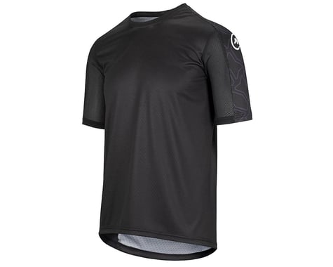 Assos Men's Trail Short Sleeve Jersey (Black Series) (S)